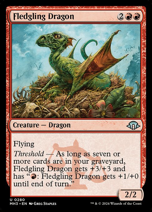 Fledgling Dragon [Foil]