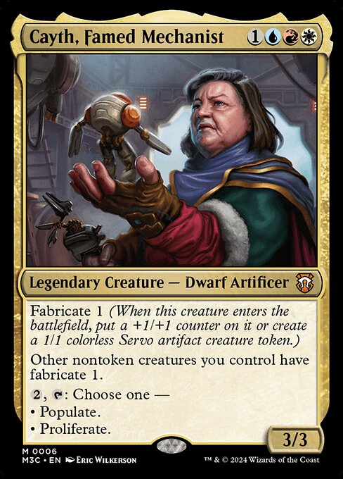 Cayth, Famed Mechanist [Foil]