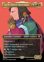 Cayth, Famed Mechanist [Borderless Showcase]