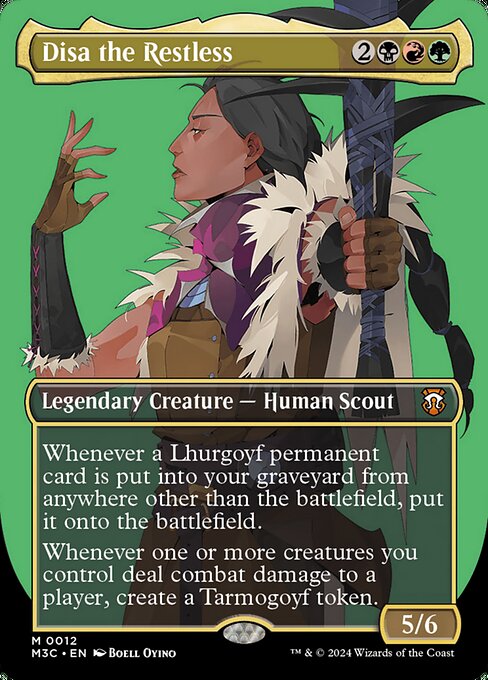 Disa the Restless [Borderless Showcase Foil]