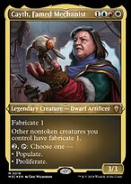 Cayth, Famed Mechanist [Etched Foil]