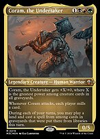 Coram, the Undertaker [Etched Foil]