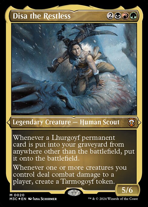 Disa the Restless [Etched Foil]