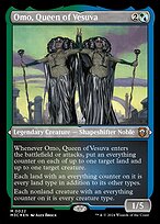 Omo, Queen of Vesuva [Etched Foil]