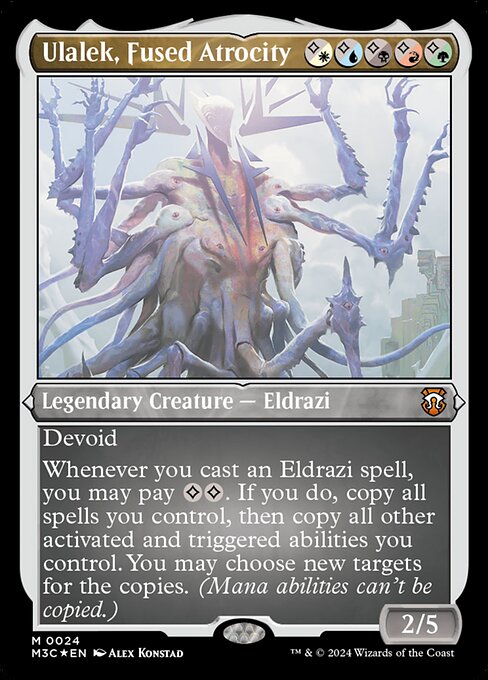 Ulalek, Fused Atrocity [Etched Foil]