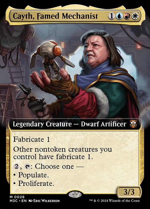 Cayth, Famed Mechanist [Extended Artwork]