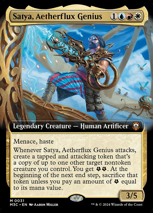 Satya, Aetherflux Genius [Extended Artwork]