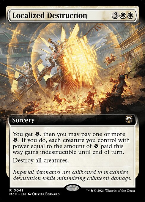 Localized Destruction [Extended Artwork Foil]