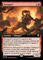 Pyrogoyf [Extended Artwork]