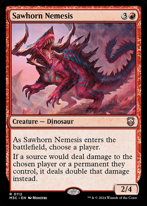 Sawhorn Nemesis [Foil]