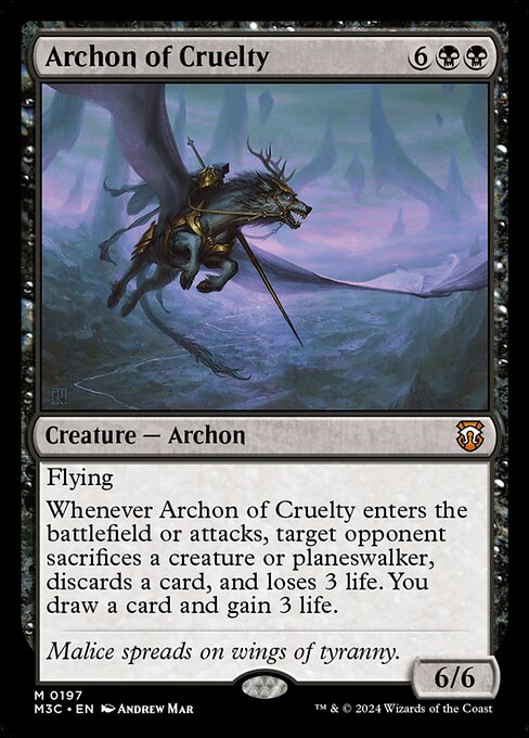 Archon of Cruelty [Foil]
