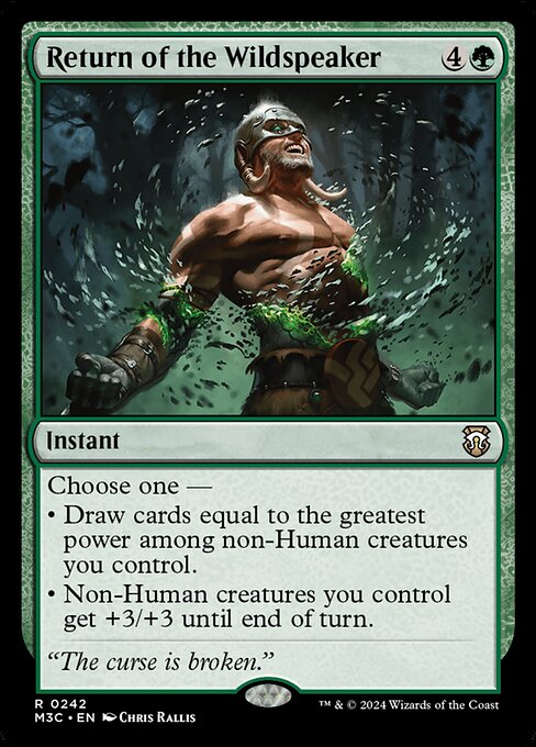 Return of the Wildspeaker [Foil]