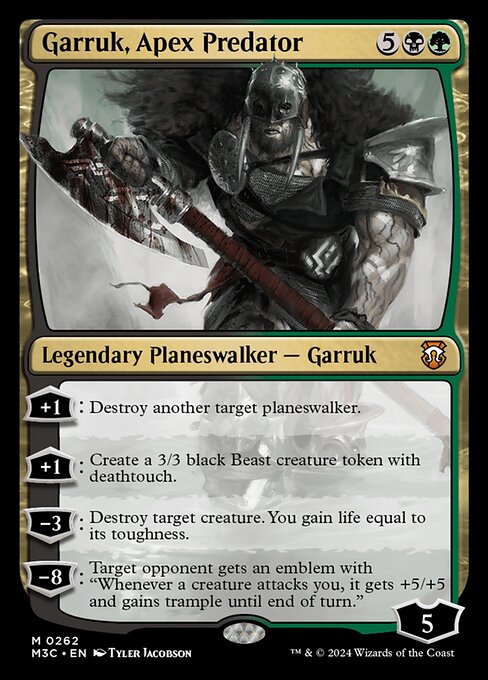 Garruk, Apex Predator [Foil]