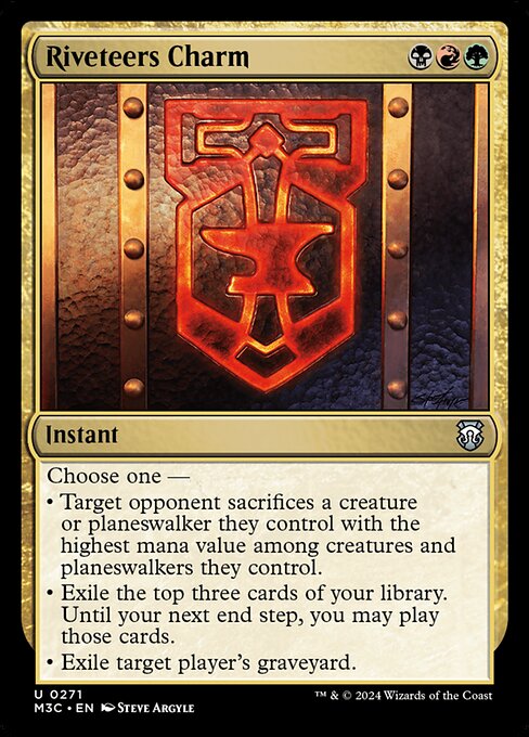 Riveteers Charm [Foil]