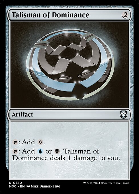 Talisman of Dominance [Foil]