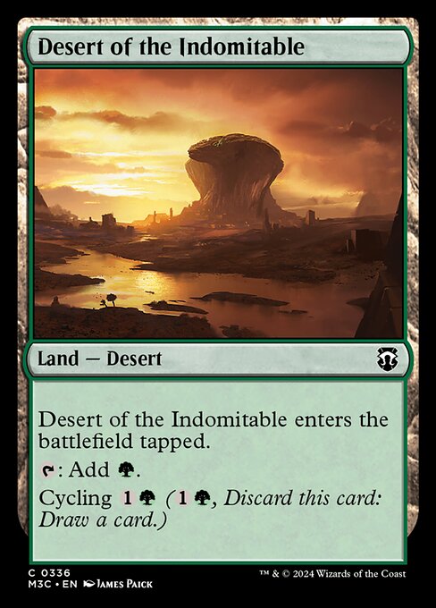 Desert of the Indomitable [Foil]