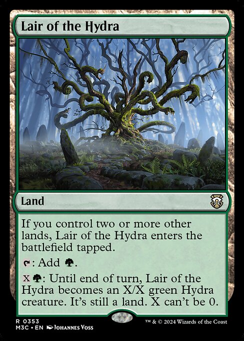 Lair of the Hydra [Foil]