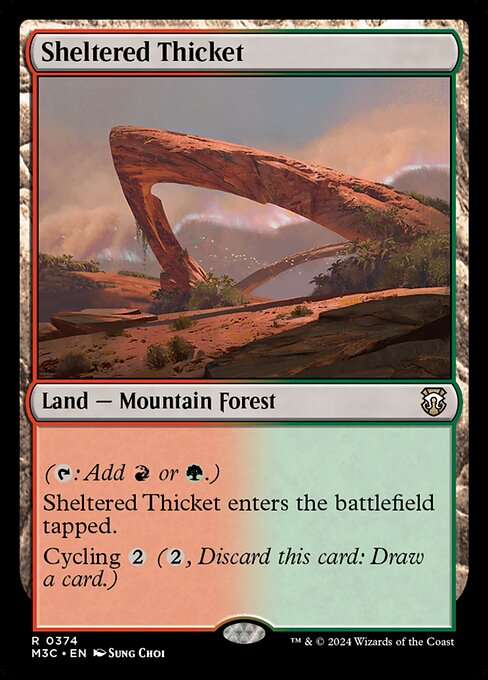 Sheltered Thicket [Foil]