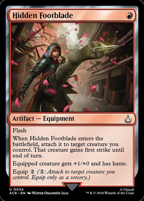 Hidden Footblade [Foil]