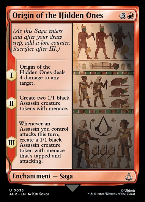 Origin of the Hidden Ones [Foil]
