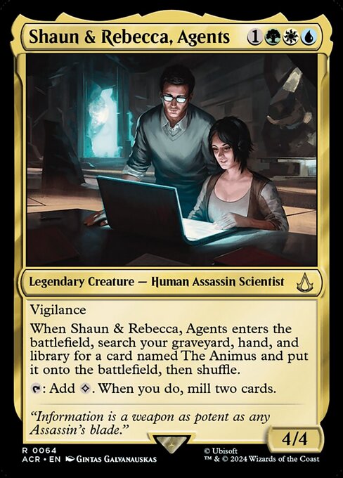 Shaun & Rebecca, Agents [Foil]