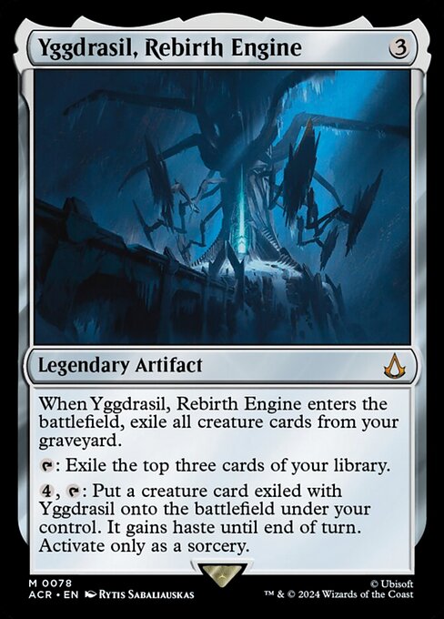 Yggdrasil, Rebirth Engine [Foil]
