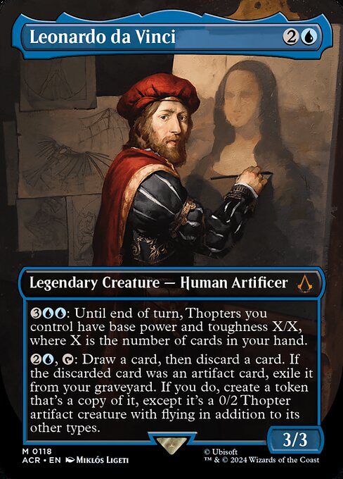 Leonardo da Vinci [Borderless]