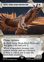 Senu, Keen-Eyed Protector [Borderless Showcase]