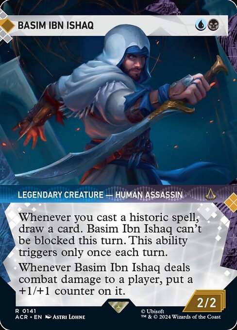 Basim Ibn Ishaq [Borderless Showcase Foil]