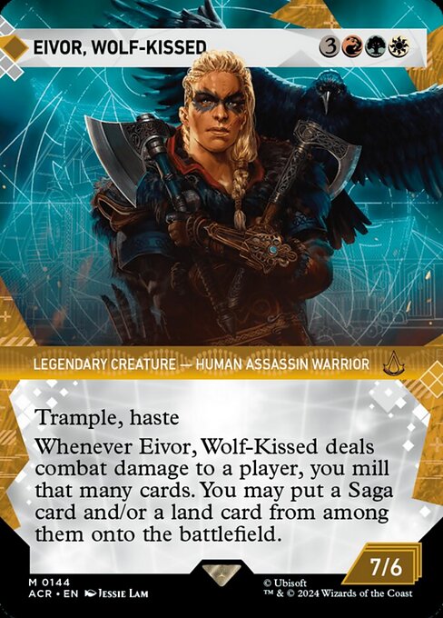 Eivor, Wolf-Kissed [Borderless Showcase Foil]