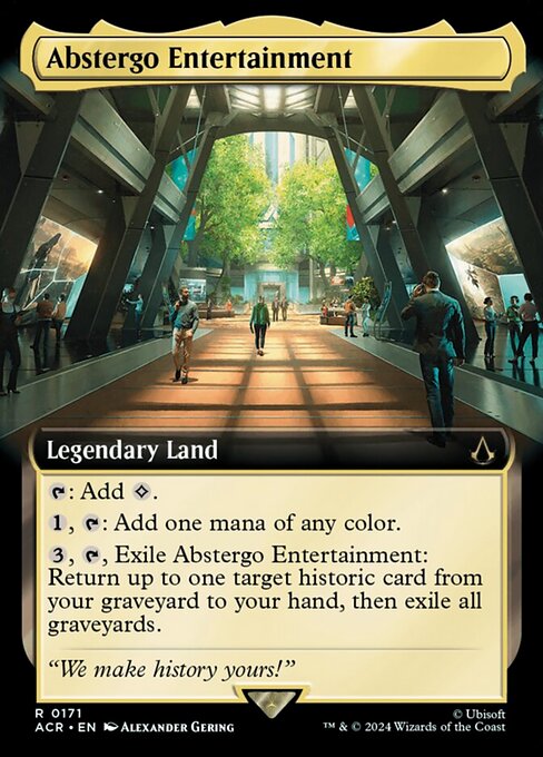 Abstergo Entertainment [Extended Artwork Foil]
