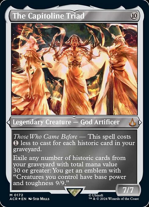 The Capitoline Triad [Etched Foil]