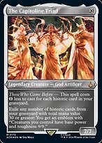 The Capitoline Triad [Etched Foil]