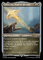 Caduceus, Staff of Hermes [Etched Foil]