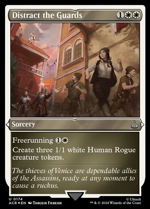 Distract the Guards [Etched Foil]