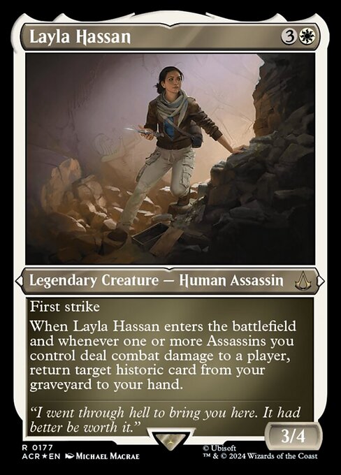 Layla Hassan [Etched Foil]