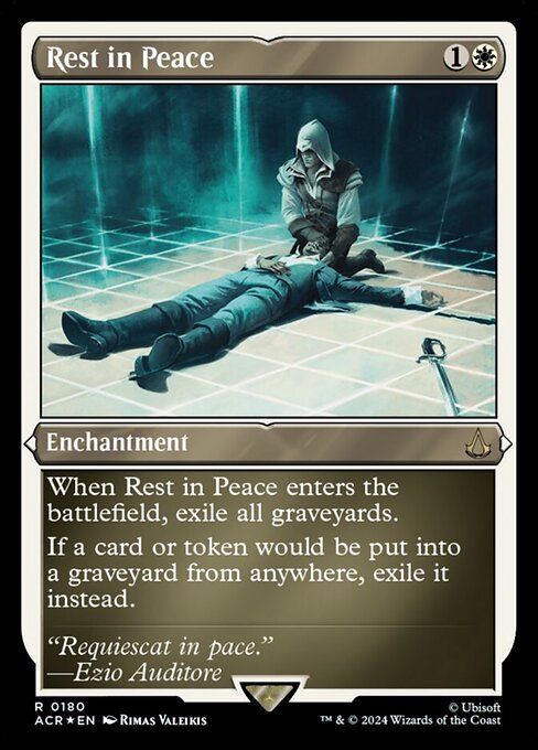 Rest in Peace [Etched Foil]
