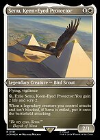 Senu, Keen-Eyed Protector [Etched Foil]