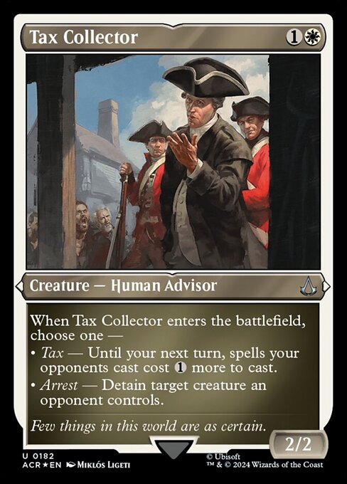 Tax Collector [Etched Foil]