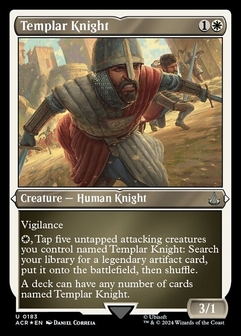 Templar Knight [Etched Foil]