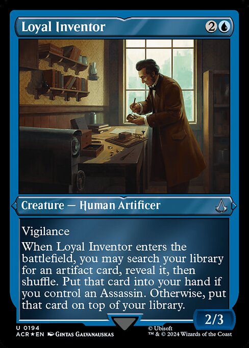 Loyal Inventor [Etched Foil]