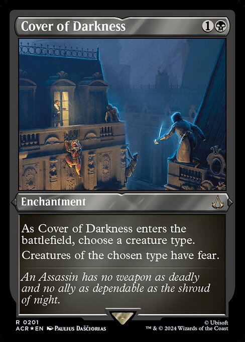 Cover of Darkness [Etched Foil]