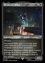 Desmond Miles [Etched Foil]