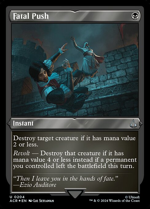 Fatal Push [Etched Foil]