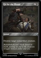 Go for the Throat [Etched Foil]