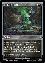 Hemlock Vial [Etched Foil]
