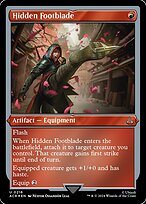 Hidden Footblade [Etched Foil]
