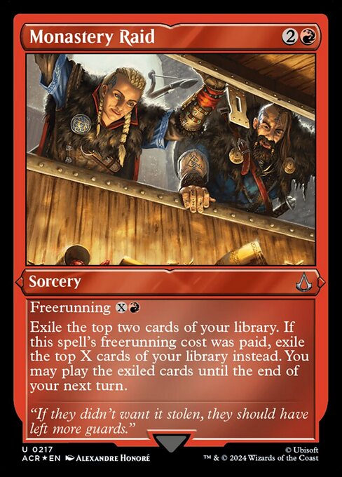 Monastery Raid [Etched Foil]
