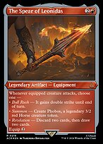 The Spear of Leonidas [Etched Foil]