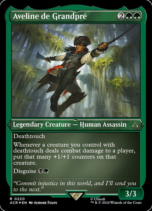 Aveline de Grandpré [Etched Foil]